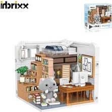 Nilly Toys P885002 Panlos Çalışma Odası 245 Parça Block Oyuncak