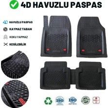 Otorin Honda Crv 2003 4d Havuzlu Üniversal Yeni Nesil Pro Paspas Siyah