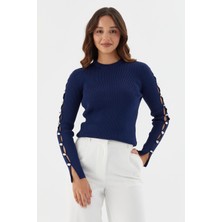 Shopping Shop Uzun Kol Fitilli Bluz Lacı