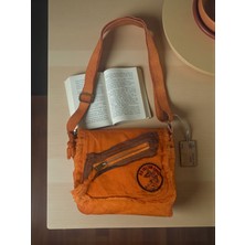 Old Cotton Cargo Vintage Küçük Salaş  Günlük Çapraz Postacı Çantası S Boy 26 cm x 20 cm