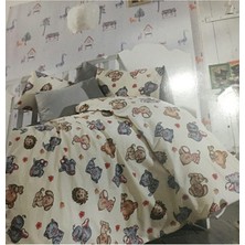 Metinev Fil Resimli Çocuk Nevresim Takımı