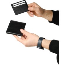 Mft Leather Hakiki Deri Erkek Cüzdan-Kartlık Seti | Paris 1204