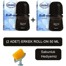 Ersağ Erkek  (2ADET) Roll On 50 ml - Sabunluk Hediyemiz 214-92