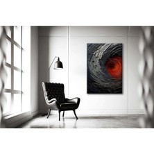 Abstract Art Dekoratif Hd Baskı Kanvas Tablo - VOOV2489 Hd Dijital Baskı Dikey Kanvas Tablo 5311