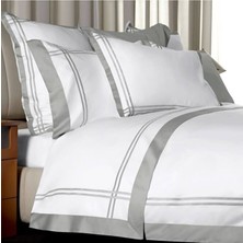 Metinev 120 Tel Pamuk Saten Çift Kişilik Nevresim Takımı - Lüks Set