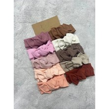 Nis Butik 10'lu Kombin El Yapımı Ribana Kız Bebek Bandana