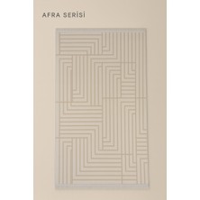 Ultra Halı Afra Serisi Leke Tutmaz Kolay Temizlenir Toz Yapmaz Modern Akrilik Halı
