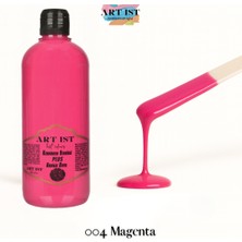 ART IST Kendinden Vernikli PLUS Vernikli Akrilik Boyalar 500ML - 004 Magenta