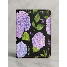 Nurdic Ruhsat Koruyucu Baskılı Kart Bölmeli Siyah Vinlex Deri Ruhsat Kabı Kılıfı Ortanca