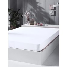 My Shopping 140X200 Lastikli Fitted Çarşaf %100 Pamuk Penye