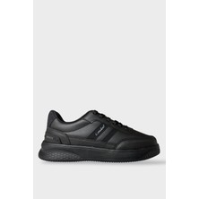 Liger Unisex Hafif Taban Günlük Rahat Spor Ayakkabı  Siyah