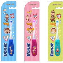 Banat Kukuli Işıklı Çocuk Diş Fırçası 3 Adet
