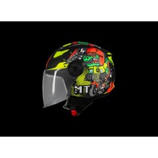 Mt Helmets Kask mt Çocuk Lıte Dino A1 Mat Siyah