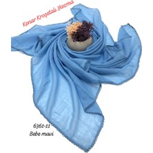 Sedef 6361 Düz Kenar Kroşetalı (Tığlı ) Yazma