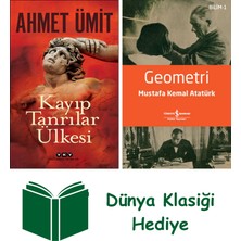 Yapı Kredi Yayınları Kayıp Tanrılar Ülkesi + Geometri + Dünya Klasiği Hediye