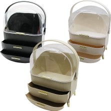 Mayf 2 Çekmeceli Taşınabilir Ayaklı Kozmetik Organizer (5332)