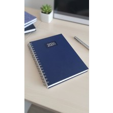 Turanyolu Orta Boy Spiralli Ajanda – B5 Ebat, Günlük Planlama Defteri (17X24 Cm)