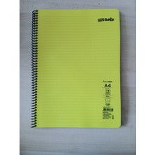 Turanyolu My Note Büyük Boy A4 72 Yaprak Çizgili Spiralli Defter – Ders ve Notlar Için Ideal