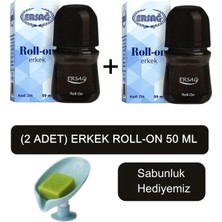 Ersağ Erkek  (2ADET) Roll - On 50 ml - Sabunluk Hediyemiz 214-91