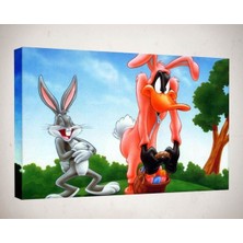 Dekoratif Hd Dijital Baskı Yatay Kanvas Tablo - Çocuk Odası Dekorasyonu Yatak Odası Dekor