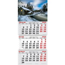 GENC DIJITAL BASKI 2026 Yılı Gemici Takvimi- Oulanka Milli Parkı Finlandiya