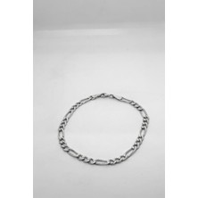Oya Silver Gümüş Figaro Zincir Bileklik