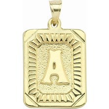 Ily Jewelry Harfli Pul Kolye Ucu