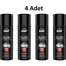 Selsil Zift Katran Temizleyici Sprey 200 ml 4 Adet
