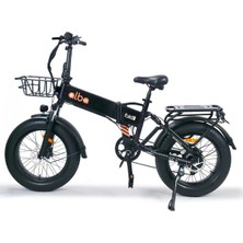 Alba Fold 3 Elektrikli Bisiklet 48W 10 Ah (480WH) Batarya Kalın Lastik Gaz Kollu, 500WATT