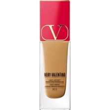 Very Valentino - Çok Hafif Fondöten, 24 Saat Kalıcı, Spf 25 - Ma4 Medium Amber 4 (25 Ml)