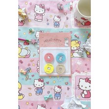 Miniso Sanrio Lisanslı Stacking Fun Serisi Yuvarlak Yapışkan Mini Notlar (4*20 Yaprak, Hello Kitty)