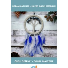 Letsii Rüya Kovan Hayat Ağacı Dream Catcher 57 cm Uzunluk