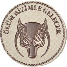 Wolftrap Tactical Kurt Logolu Peç - Ölüm Bizimle Gelecek