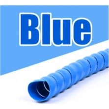 Bisiklet Dünyam Çok Amaçlı Plastik Kablo Koruyucu Scooter, Bisiklet ve Elektronik Için Uyumlu [ 1 Metre ] Mavi