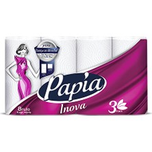 4 Adet   Papia Kağıt Havlu 8'li
