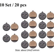 Bisiklet Dünyam Segway Ninebot F2 Scooter Uyumlu Fren Balatası [10çift] - M06-2