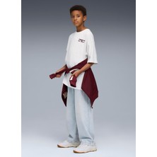 Puma Düz Gri Erkek Çocuk T-Shirt 68928087-WARDROBE Ess Go Together O