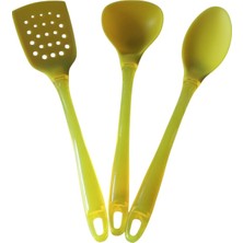 Turanyolu 3’lü Silikon Servis Seti - Pratik ve Dayanıklı Mutfak Gereçleri