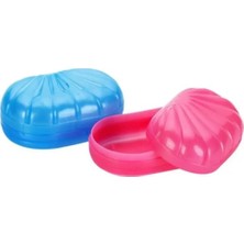 Turanyolu Istiridye Kapaklı Sabunluk – Plastik, Taşınabilir ve Hijyenik