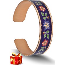 Binbir Trend El Yapımı Ayarlanabilir Saf Bakır Bileklik, Bakır Bilezik BB-344