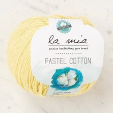 La Mia Pastel Cotton Sarı El Örgü Ipi - L183 - 33959