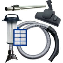 İcanpares Philips Uyumlu FC9210, FC9205, FC9202, FC9219, FC9206 Marathon Süpürge Hortum ve Filtre Seti