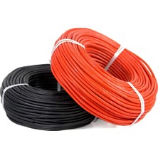 Lexron 50+50 Metre 6mm Solar Kablo (Kırmızı+Siyah)