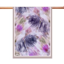 Piramit Ithal Vual Şal | Sulu Gül