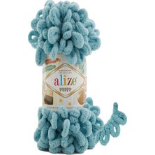 Alize Puffy Azur 5 Adet Colar : 414