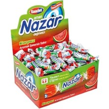 Nazar Şekersiz Sakız 100'LÜ Kutu Karpuz