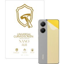 Microcase Xiaomi Redmi Poco X7 Pro/redmi Turbo 4 5g ile Uyumlu Full Tpu Nano Arka Ekran Koruma Filmi - EKM102