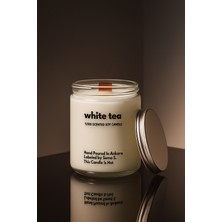 Basement : White Tea : Cam Kavanozda Kokulu %100 Soya Mum (Beyaz Çay, Limon, Bergamot, Ylang Ylang)