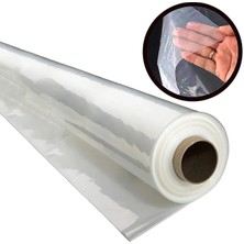 Yılpax Şeffaf Naylon Branda Yağmur ve Rüzgâr Koruyucu (Ölçüler Metredir)