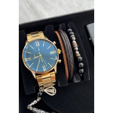 Leerybee Kendine Güvenen Erkeklerin Tercihi: Bileklik, Tespih ve Kol Saati Seti